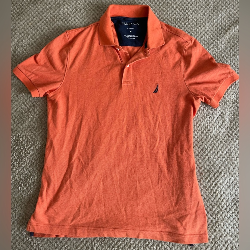 Nautica classic fit deck polo